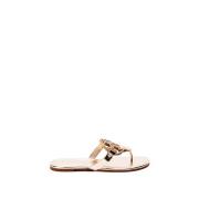 Spark Gold Miller Pave Teenslippers Tory Burch , Yellow , Dames