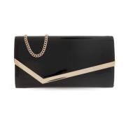 Emmie portemonnee aan ketting Jimmy Choo , Black , Dames