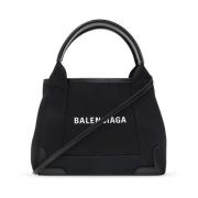 Navy Cabas Schoudertas Balenciaga , Black , Dames