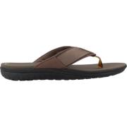 Stijlvolle Zomer Flip Flops Clarks , Brown , Heren