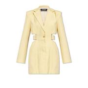 ‘Bari’ jurk Jacquemus , Yellow , Dames