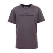 Paarse katoenen T-shirt Maison Margiela , Purple , Dames