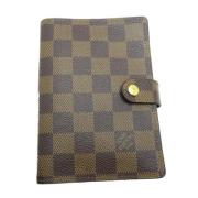 Pre-owned Canvas wallets Louis Vuitton Vintage , Brown , Dames