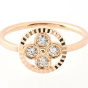 Pre-owned Rose Gold rings Louis Vuitton Vintage , Yellow , Dames