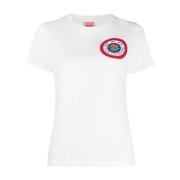 Grafische Print T-shirts en Polos Kenzo , White , Dames