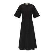 Katoenen jurk Ami Paris , Black , Dames