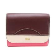 Pre-owned Leather wallets Chloé Pre-owned , Multicolor , Dames
