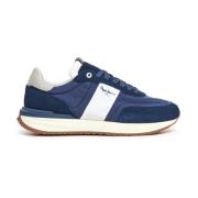 Buster Tape Sneakers Pepe Jeans , Blue , Heren