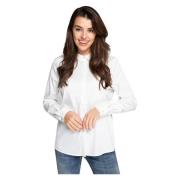 Witte Casual Blouse Zhrill , White , Dames