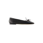 Leather flats aeyde , Black , Dames
