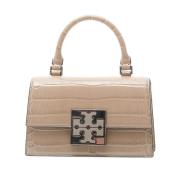 Stijlvolle Top-Handle Handtas Tory Burch , Beige , Dames