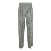 Casual Check Broek Stine Goya , Green , Dames