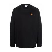 Seizoens Logo Sweatshirt Kenzo , Black , Heren