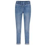 Tessy CRP Jog Midstone Gebruikte Jeans Red Button , Blue , Dames