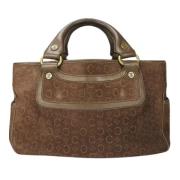 Pre-owned Suede celine-bags Celine Vintage , Brown , Dames