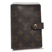 Pre-owned Canvas home-office Louis Vuitton Vintage , Brown , Dames