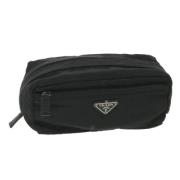 Pre-owned Fabric clutches Prada Vintage , Black , Dames