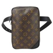 Pre-owned Canvas crossbody-bags Louis Vuitton Vintage , Brown , Dames