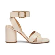 Minimalistische Cleo Sandaal Casadei , Beige , Dames