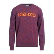 Katoenen trui met logo Kenzo , Multicolor , Heren