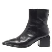 Pre-owned Leather boots Alexander Wang Pre-owned , Black , Dames