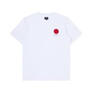 Japanse Sun T-Shirt Edwin , White , Heren