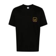 Metropolis Series Grafische T-shirt C.p. Company , Black , Heren