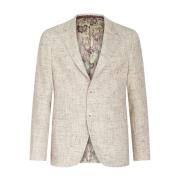 Roma Sport Beige Grijze Jas Etro , Gray , Heren