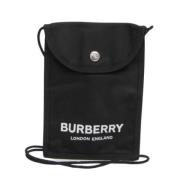 Pre-owned Fabric shoulder-bags Burberry Vintage , Black , Dames