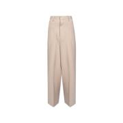 Broek met wijde pijpen Ami Paris , Beige , Heren