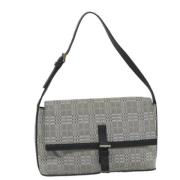 Pre-owned Canvas handbags Burberry Vintage , Gray , Dames