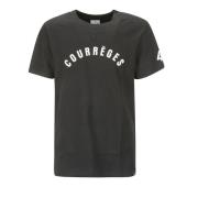 Bedrukt T-Shirt Courrèges , Black , Heren