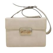 Pre-owned Leather prada-bags Prada Vintage , Beige , Dames