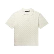 Premium Katoenen Polo Shirt Daily Paper , White , Heren