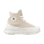 Stijlvolle Hoge Sneakers Converse , Beige , Heren