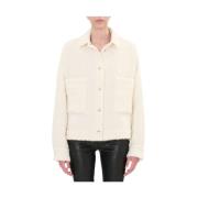 Olympie Overshirt, Ecru, Oversized Cut IRO , White , Dames