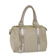 Pre-owned Canvas fendi-bags Fendi Vintage , Beige , Dames