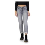 Violet Mom Jeans Pepe Jeans , Gray , Dames