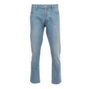 Pre-owned Cotton jeans Armani Pre-owned , Blue , Dames