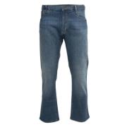 Pre-owned Cotton jeans Armani Pre-owned , Blue , Dames
