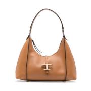 Leren tas Tod's , Brown , Dames