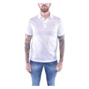 Korte Mouw Katoenen Polo Paul & Shark , White , Heren