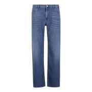 Mid Waist Straight Jeans voor vrouwen 3X1 , Blue , Dames