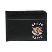 Varsity Tiger Kaarthouder Kenzo , Black , Heren