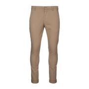 Klassieke Broek Dondup , Brown , Heren