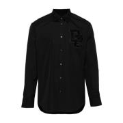 Stijlvolle Overhemden Dsquared2 , Black , Heren