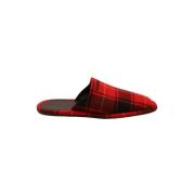 Pre-owned Wool flats Balenciaga Vintage , Red , Dames