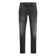 Klassieke Comfort Fit Jeans met Tapered Fit Jack & Jones , Black , Her...