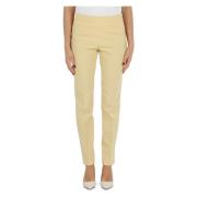 Broek van viscosemix Fabiana Filippi , Yellow , Dames