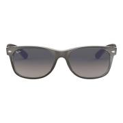 NEW Wayfarer Metal Effect Sunglasses Ray-Ban , Gray , Dames